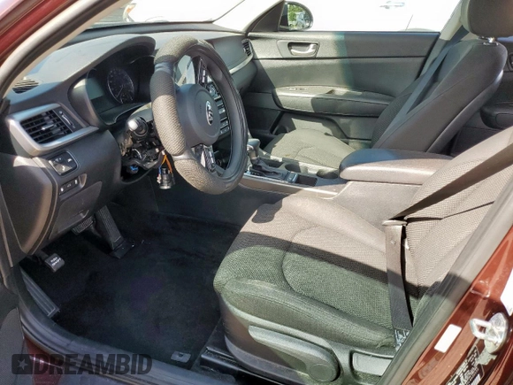 2020 Kia Optima LX with VIN 5XXGT4L35LG430533, listed as a Copart auction lot 60634995 with 58,376 mi miles and Clean title. Bid and sale history available at DreamBid. Image 7.