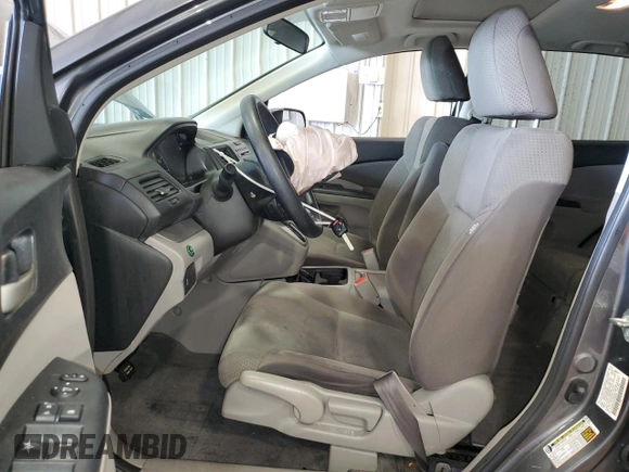 2013 Honda CR-V EX with VIN 2HKRM4H55DH648896, listed as a Copart auction lot 55533645 with 168,361 mi miles and Salvage Title. Bid and sale history available at DreamBid. Image 7.