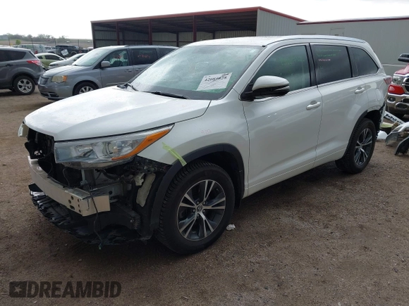 2016 Toyota Highlander XLE z VIN 5TDJKRFH3GS260044, wystawiony jako IAAI lot #42085828 z przebiegiem 74 187 mil mil oraz . Historia ofert i sprzedaży dostępna na DreamBid. Obrazek 19.