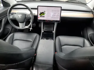 2019 Tesla Model 3 Long Range with VIN 5YJ3E1EB2KF197062, listed as a Copart auction lot 50874925 with 50,989 mi miles and Salvage Title. Bid and sale history available at carsss.com. Image 8.