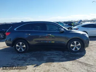 2016 Acura MDX with VIN 5FRYD4H24GB021643, listed as a IAAI auction lot 41704780 with 87,954 mi miles. Bid and sale history available at carsss.com. Image 13.
