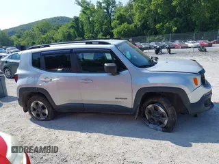 2018 Jeep Renegade Sport with VIN ZACCJBAB2JPH43339, listed as a IAAI auction lot 42571383 with 92,105 mi miles and . Bid and sale history available at DreamBid. Image 13.