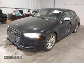 2014 Audi S4 Premium Plus with VIN WAUDGAFL9EA119216, listed as a IAAI auction lot 41225951 with 149,496 mi miles. Bid and sale history available at carsss.com. Image 2.