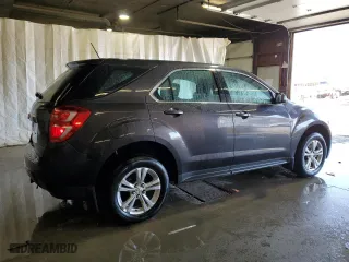 2016 Chevrolet Equinox LS with VIN 2GNFLEEK1G6197049, listed as a Copart auction lot 49169005 with 127,950 mi miles and Salvage Title. Bid and sale history available at carsss.com. Image 3.