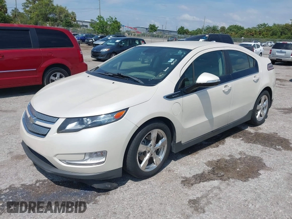 2014 Chevrolet Volt with VIN 1G1RB6E4XEU152117, listed as a IAAI auction lot 42107089 with 130,376 mi miles and . Bid and sale history available at carsss.com. Image 2.