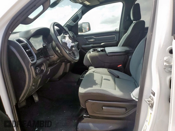 2022 Ram 1500 Big Horn with VIN 1C6RRFFG2NN349716, listed as a Copart auction lot 58386555 with Not provided miles and Salvage title. Bid and sale history available at DreamBid. Image 7.