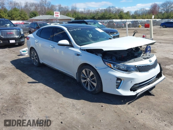 2018 Kia Optima S z VIN 5XXGT4L31JG256876, wystawiony jako IAAI lot #42046732 z przebiegiem 115 746 mil mil oraz . Historia ofert i sprzedaży dostępna na DreamBid. Obrazek 1.