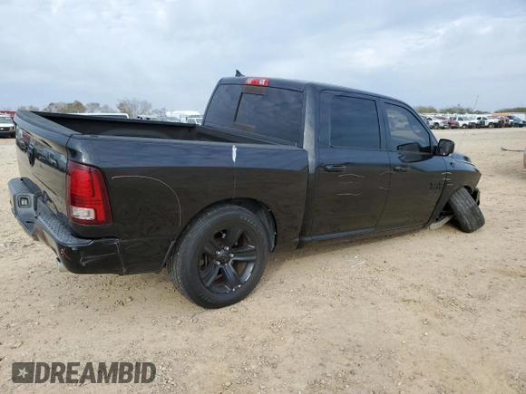 2016 Ram 1500 Sport with VIN 1C6RR6MT0GS108290, listed as a Copart auction lot 79624254 with 169,295 mi miles and Salvage Title. Bid and sale history available at carsss.com. Image 3.