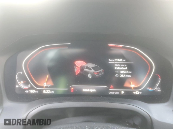 2023 BMW 4 Series 430i xDrive с VIN WBA73AV07PFN00410, выставлен на аукционе Copart как лот 46872495 с пробегом 31 148 миль миль и На запчасти • Non repairable. История ставок и продаж доступна на DreamBid. Изображение 9.