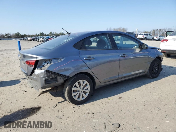 2020 Hyundai Accent SE with VIN 3KPC24A6XLE113855, listed as a Copart auction lot 43426135 with 118,399 mi miles and Salvage Title. Bid and sale history available at carsss.com. Image 3.