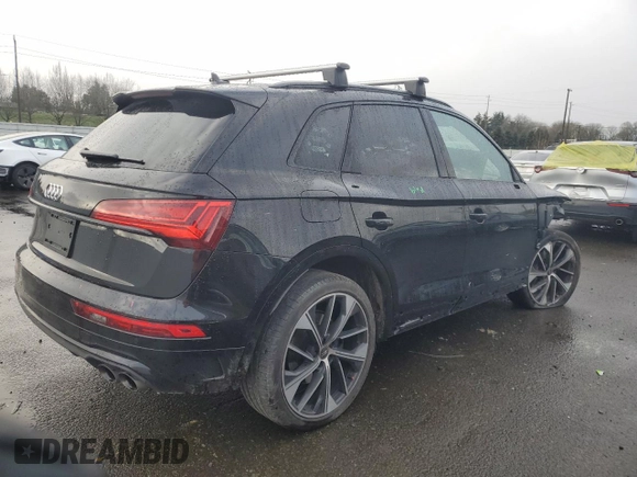 2023 Audi SQ5 Premium Plus with VIN WA1B4AFY2P2135344, listed as a Copart auction lot 86638264 with 15,897 mi miles and Salvage Title. Bid and sale history available at carsss.com. Image 3.