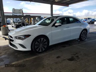 2021 Mercedes-Benz CLA with VIN W1K5J4GB9MN190042, listed as a Copart auction lot 48926935 with 34,453 mi miles and Salvage Title. Bid and sale history available at carsss.com. Image 1.