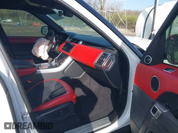 2022 Land Rover Range Rover Sport HST with VIN SALWS2RUXNA207365, listed as a IAAI auction lot 41952079 with 36,797 mi miles and . Bid and sale history available at DreamBid. Image 5.
