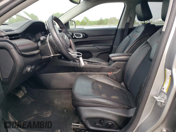 2022 Jeep Compass Trailhawk with VIN 3C4NJDDB7NT163504, listed as a Copart auction lot 60799975 with 16,312 mi miles and Salvage title. Bid and sale history available at DreamBid. Image 7.