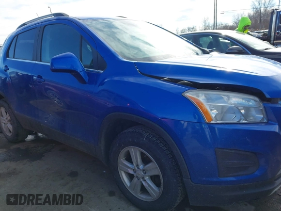 2016 Chevrolet Trax LT with VIN KL7CJPSB2GB542570, listed as a IAAI auction lot 41448934 with 160,468 mi miles and . Bid and sale history available at DreamBid. Image 13.