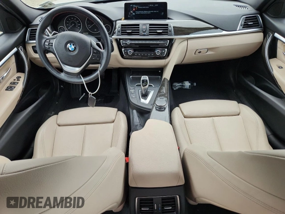 2016 BMW 3 Series 328i xDrive with VIN WBA8E3G57GNU38693, listed as a Copart auction lot 65817895 with 24,947 mi miles and Salvage title. Bid and sale history available at DreamBid. Image 8.