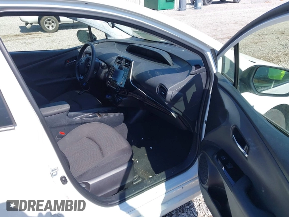 2022 Toyota Prius L Eco with VIN JTDKAMFUXN3159170, listed as a IAAI auction lot 41930288 with 53,414 mi miles and . Bid and sale history available at DreamBid. Image 5.