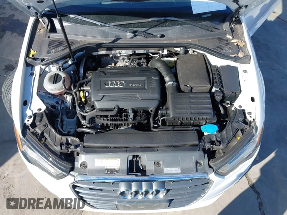 2016 Audi A3 2.0T Premium with VIN WAU78LFF9G1111894, listed as a IAAI auction lot 41758414 with 80,600 mi miles. Bid and sale history available at carsss.com. Image 10.