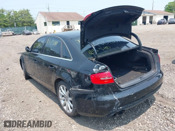 2013 Audi A4 Premium Plus с VIN WAUFFAFL8DN033415, выставлен на аукционе IAAI как лот 42458339 с пробегом Не указан миль и . История ставок и продаж доступна на DreamBid. Изображение 3.