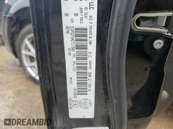 2014 Dodge Journey R/T with VIN 3C4PDDFG4ET117900, listed as a Copart auction lot 80911244 with 111,773 mi miles and Clean title. Bid and sale history available at DreamBid. Image 13.