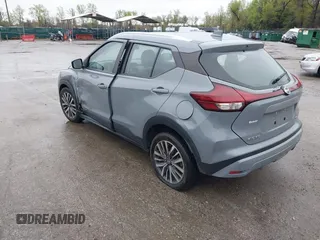2021 Nissan Kicks SV with VIN 3N1CP5CVXML490990, listed as a IAAI auction lot 41976503 with 72,379 mi miles and . Bid and sale history available at DreamBid. Image 3.