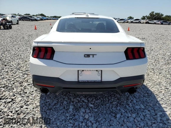 2024 Ford Mustang GT with VIN 1FA6P8CF6R5426849, listed as a Copart auction lot 52545105 with Not Provided miles and Salvage Title. Bid and sale history available at DreamBid. Image 6.