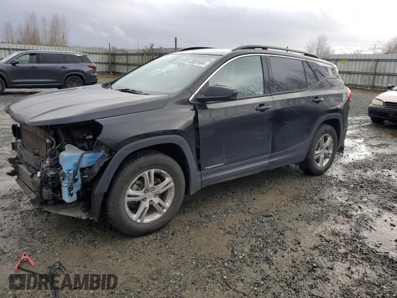 2018 GMC Terrain SLE Diesel with VIN 3GKALUEU5JL194046, listed as a Copart auction lot 85501684 with 80,825 mi miles and Salvage Title. Bid and sale history available at carsss.com. Image 1.