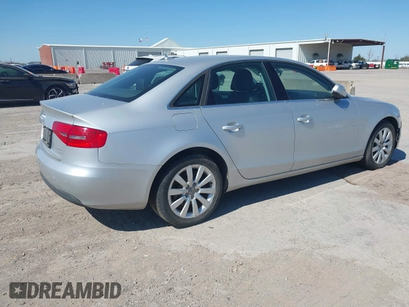 2013 Audi A4 Premium с VIN WAUBFAFL1DN029611, выставлен на аукционе IAAI как лот 41848838 с пробегом 79 640 миль миль и . История ставок и продаж доступна на DreamBid. Изображение 4.