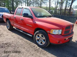 2004 Dodge 1500 SLT with VIN 1D7HA18D64J129282, listed as a IAAI auction lot 42055462 with 147,370 mi miles. Bid and sale history available at carsss.com. Image 1.