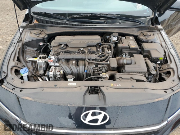 2024 Hyundai Elantra SEL with VIN KMHLM4DG0RU704524, listed as a Copart auction lot 53570285 with 14,045 mi miles and Salvage Title. Bid and sale history available at carsss.com. Image 11.