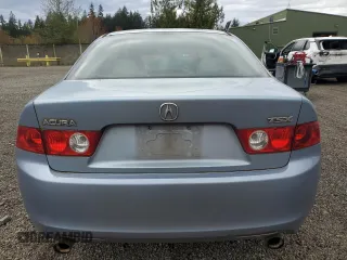2004 Acura TSX with VIN JH4CL96854C020690, listed as a Copart auction lot 52648205 with 184,456 mi miles and Salvage Title. Bid and sale history available at carsss.com. Image 6.