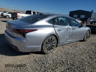 2022 Lexus LS with VIN JTHD51FF6N5015714, listed as a Copart auction lot 77466384 with 27,167 mi miles and Salvage Title. Bid and sale history available at carsss.com. Image 3.