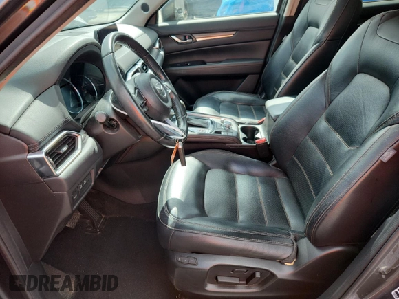 2019 Mazda CX-5 Grand Touring with VIN JM3KFADM2K1637664, listed as a Copart auction lot 63400975 with 45,663 mi miles and Salvage title. Bid and sale history available at DreamBid. Image 7.