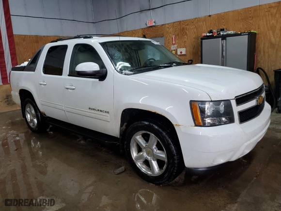 2012 Chevrolet Avalanche LT with VIN 3GNTKFE78CG133130, listed as a Copart auction lot 86350594 with 188,390 mi miles and Clean Title. Bid and sale history available at carsss.com. Image 4.