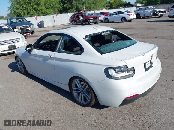 2016 BMW 2 Series 228i with VIN WBA1F5C53GV343757, listed as a IAAI auction lot 39804829 with 100,965 mi miles and . Bid and sale history available at DreamBid. Image 3.