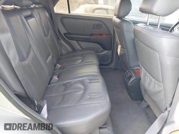 2000 Lexus RX 300 with VIN JT6HF10UXY0112771, listed as a IAAI auction lot 41793188 with 213,484 mi miles and . Bid and sale history available at DreamBid. Image 8.