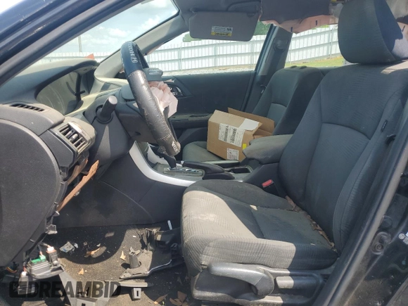 2017 Honda Accord Sedan LX with VIN 1HGCR2F33HA276454, listed as a Copart auction lot 55407955 with 136,415 mi miles and Salvage Title. Bid and sale history available at carsss.com. Image 7.
