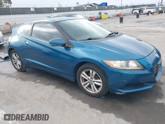 2012 Honda CR-Z with VIN JHMZF1D45CS004237, listed as a IAAI auction lot 42598638 with 60,896 mi miles and . Bid and sale history available at DreamBid. Image 1.