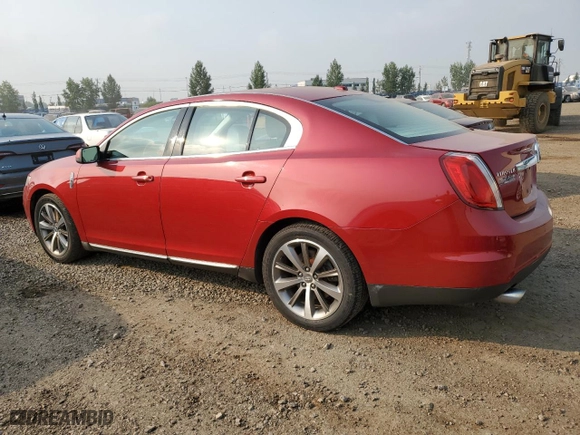2009 Lincoln MKS with VIN 1LNHM94R19G601597, listed as a Copart auction lot 64454184 with 155,414 mi miles and Salvage Title. Bid and sale history available at carsss.com. Image 2.
