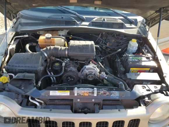 2003 Jeep Liberty Limited with VIN 1J4GK58K03W589879, listed as a Copart auction lot 44208645 with 156,797 mi miles and Salvage Title. Bid and sale history available at carsss.com. Image 12.
