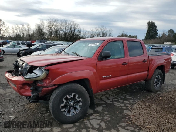 2011 Toyota Tacoma PreRunner with VIN 3TMJU4GN9BM115679, listed as a Copart auction lot 41638605 with 189,614 mi miles and Salvage title. Bid and sale history available at DreamBid. Image 1.