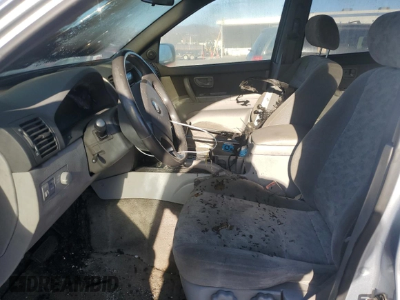 2005 Kia Sorento LX with VIN KNDJD733055363741, listed as a Copart auction lot 88302565 with 0 mi miles and Salvage Title. Bid and sale history available at carsss.com. Image 7.