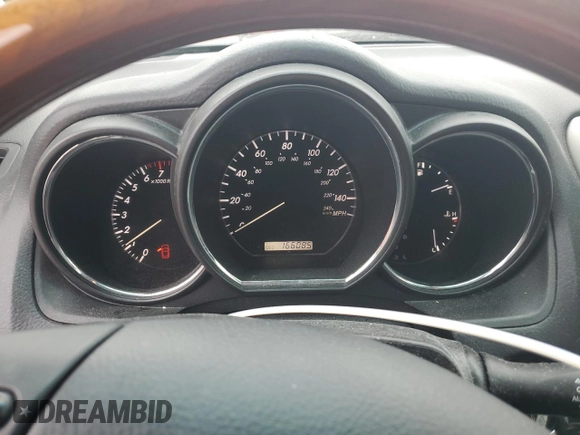 2009 Lexus RX 350 with VIN JTJGK31U899852162, listed as a Copart auction lot 50327435 with 166,085 mi miles and Salvage Title. Bid and sale history available at DreamBid. Image 9.