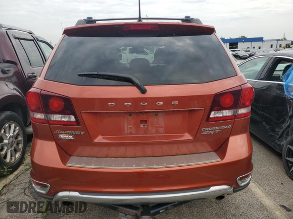 2014 Dodge Journey Crossroad with VIN 3C4PDCGG5ET264901, listed as a Copart auction lot 60807825 with 103,285 mi miles and Salvage title. Bid and sale history available at DreamBid. Image 6.