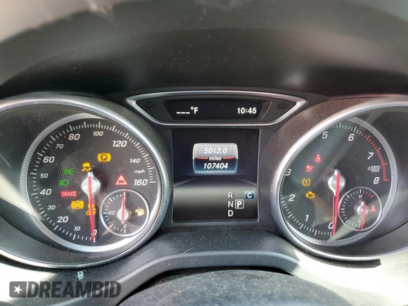 2019 Mercedes-Benz CLA 250 with VIN WDDSJ4EB2KN744315, listed as a Copart auction lot 66621293 with 107,404 mi miles and . Bid and sale history available at DreamBid. Image 9.