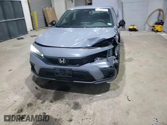 2023 Honda Civic Sport with VIN 19XFL2H83PE004830, listed as a Copart auction lot 48490575 with 30,358 mi miles and Salvage Title. Bid and sale history available at DreamBid. Image 11.