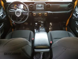 2021 Jeep Wrangler Unlimited Willys with VIN 1C4HJXDMXMW658305, listed as a Copart auction lot 85658534 with 65,653 mi miles and Salvage title. Bid and sale history available at DreamBid. Image 8.