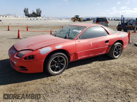 1996 Mitsubishi 3000GT GT z VIN JA3AM84J2TY003206, wystawiony jako Copart lot #71827984 z przebiegiem 222 405 mil mil oraz Czysty tytuł • Clean title. Historia ofert i sprzedaży dostępna na DreamBid. Obrazek 1.