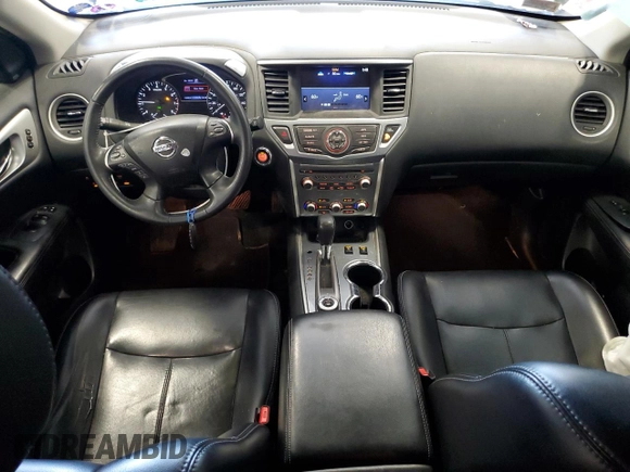 2017 Nissan Pathfinder Platinum with VIN 5N1DR2MM0HC680259, listed as a Copart auction lot 61242585 with 126,562 mi miles and Clean title. Bid and sale history available at DreamBid. Image 8.