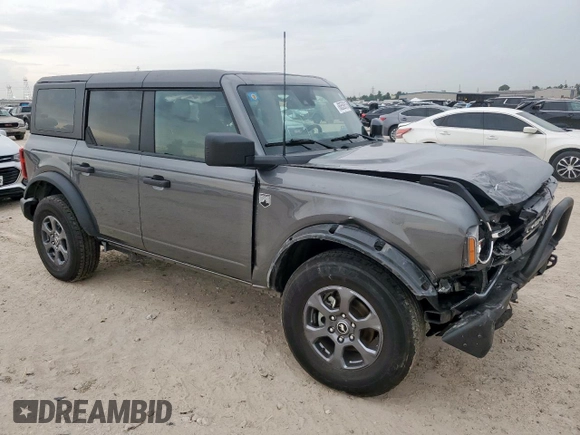 2022 Ford Bronco with VIN 1FMDE5BH7NLB66388, listed as a Copart auction lot 60559515 with 26,468 mi miles and Salvage title. Bid and sale history available at DreamBid. Image 4.